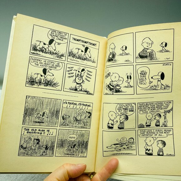 VGVUC Book: "Snoopy," Peanuts Book, Charles M. Schulz, Hardback, 1958 - Picture 8 of 8